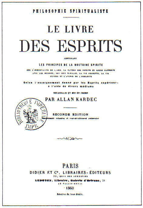 Spirits' Book